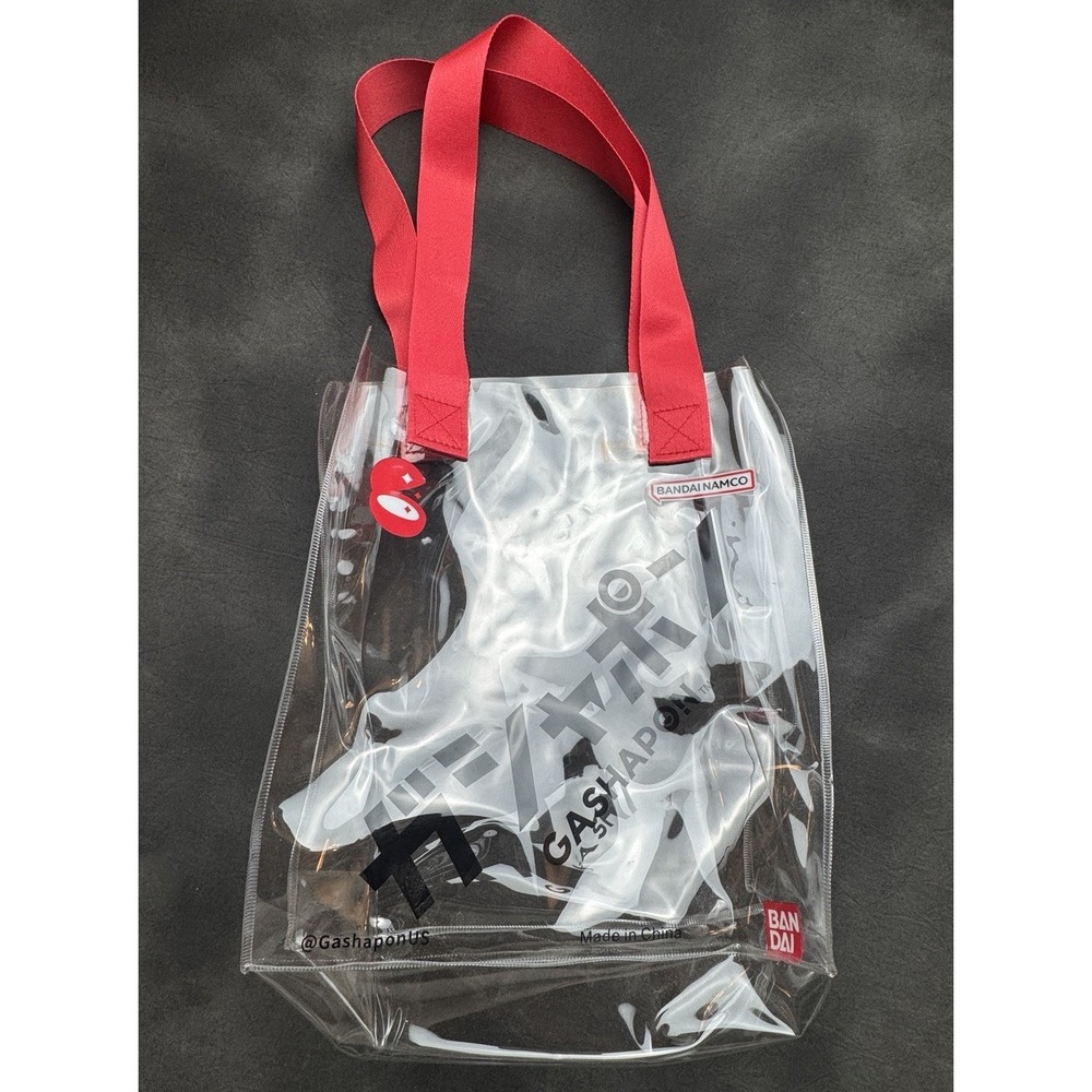 RARE VINTAGE clear Gashapon Bandai‎ Namco Tote Bag